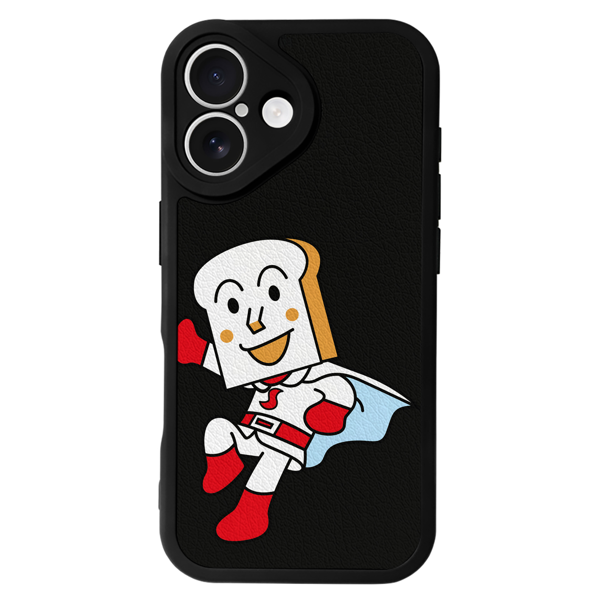 （画像用） アンパンマン Anpanman 【iPhone 16シリーズ対応】シリコンスマホケース（レザー調） 材質：シリコン
